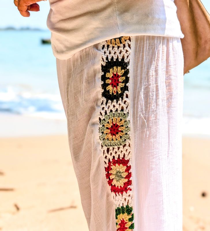 Flowy Crochet Pant