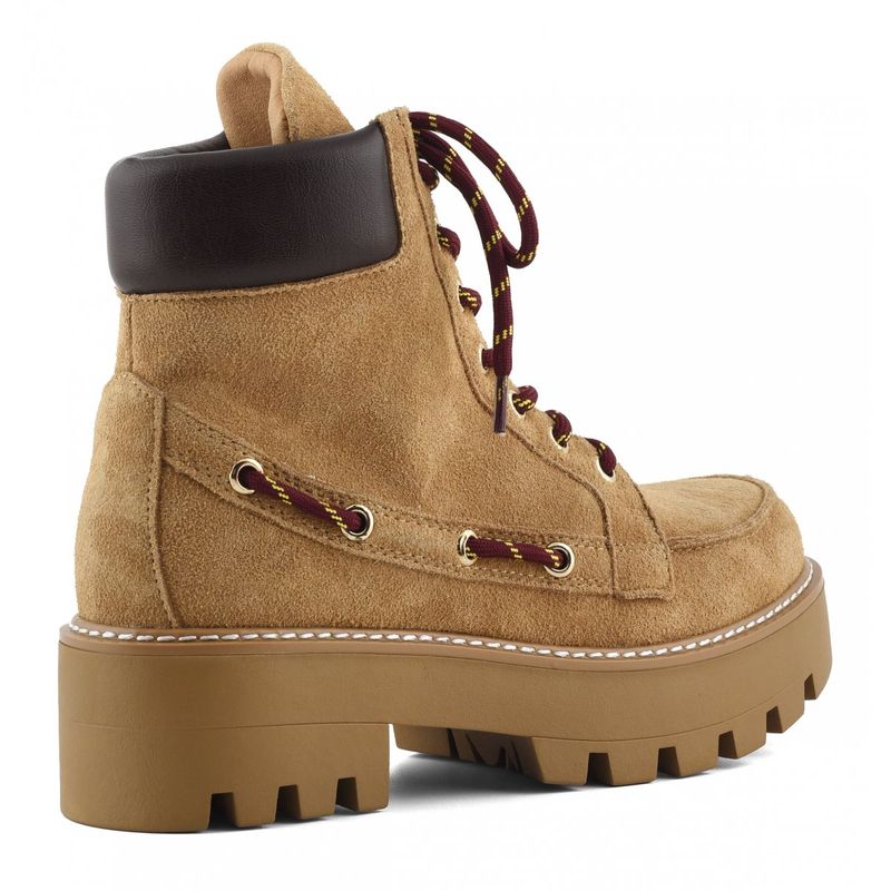 Lace Up Suede Boots Colors Of California