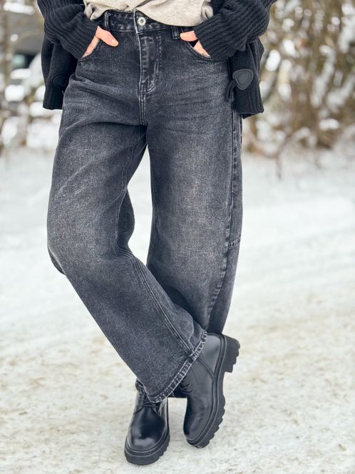 Hovedbilde Washed Barrel Jeans