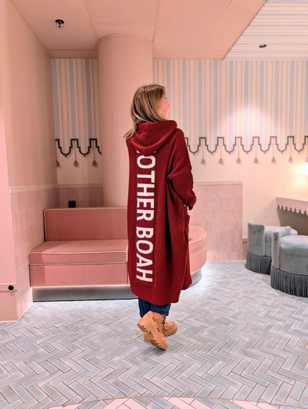 Boah Bordeaux Jacket