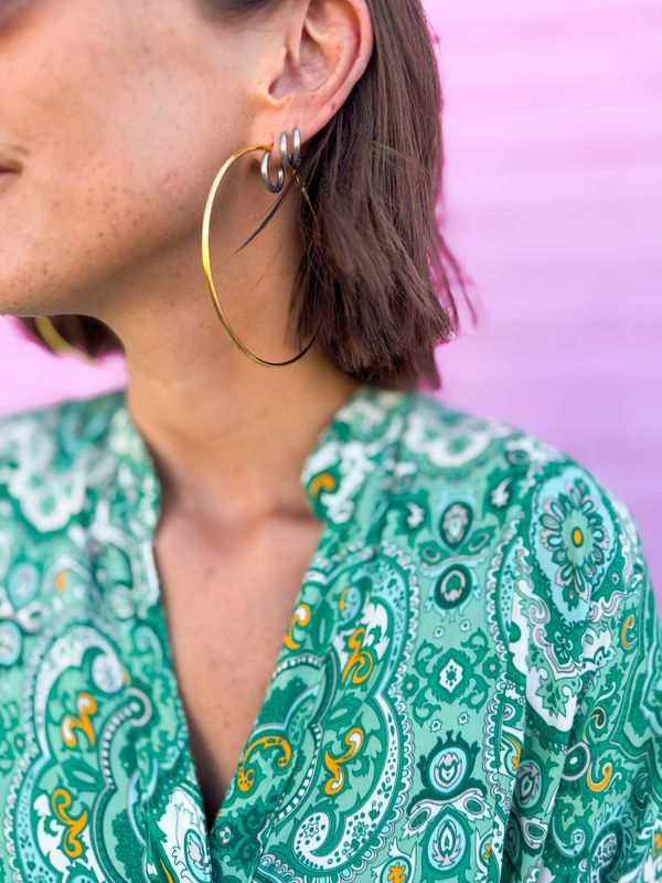 Big Golden Hoops