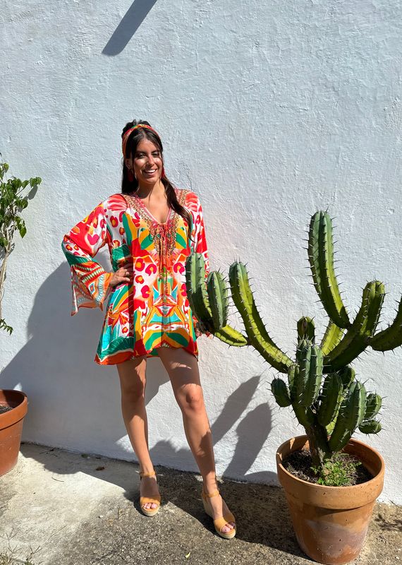 Donna Tunic Tropical Valery Vain