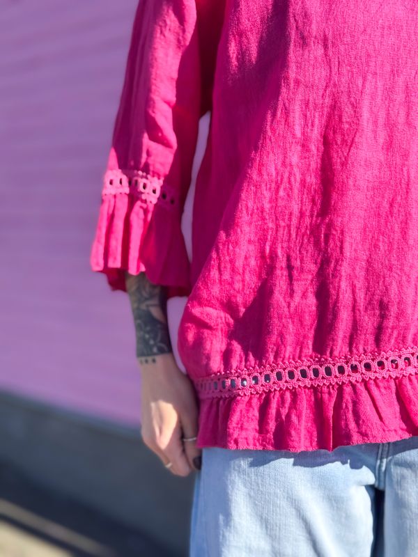Mali Linen Top