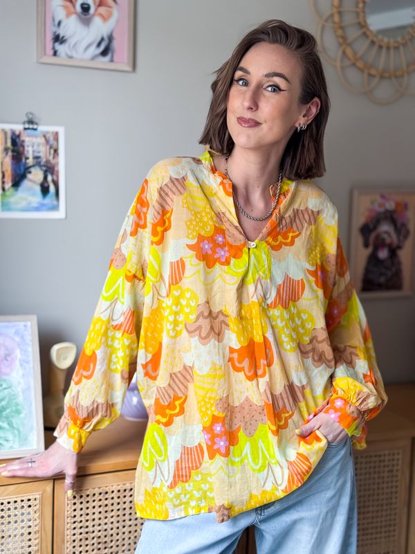 Mirabolano Oversized Blouse