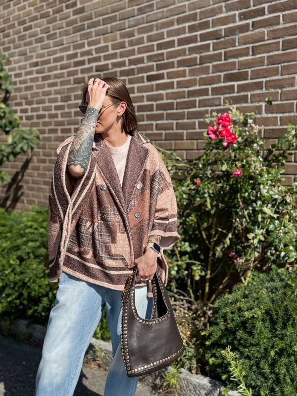 Horsie Oversized Poncho