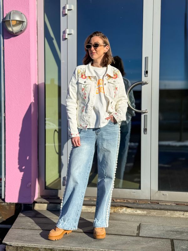 Boho Jacket Embroidery Qnuz