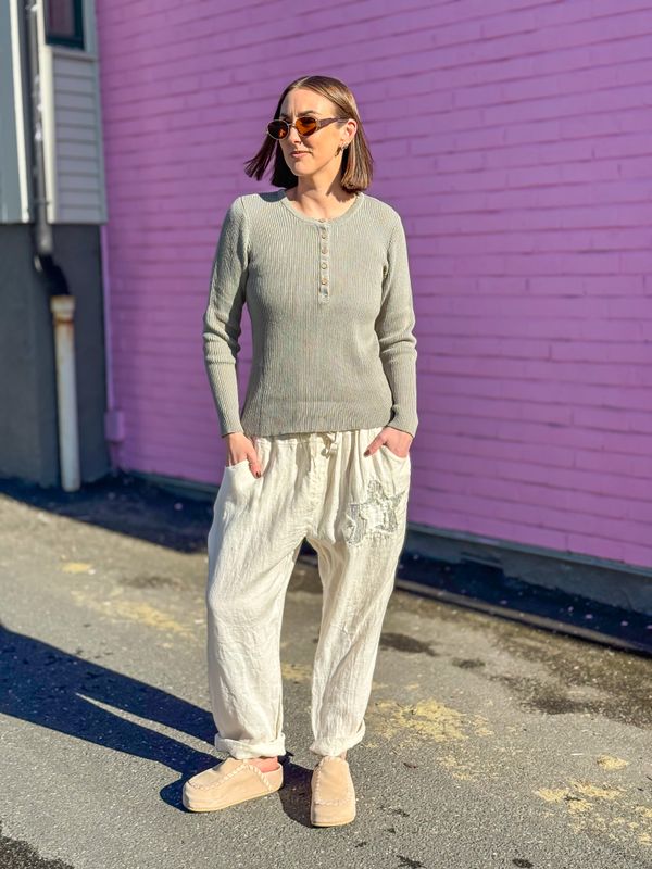Star Linen Pant