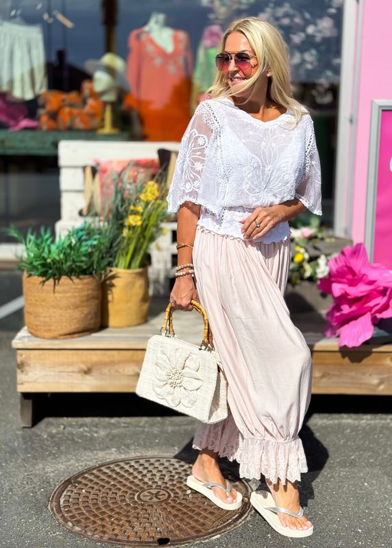 Boheme Lace Pants Qnuz
