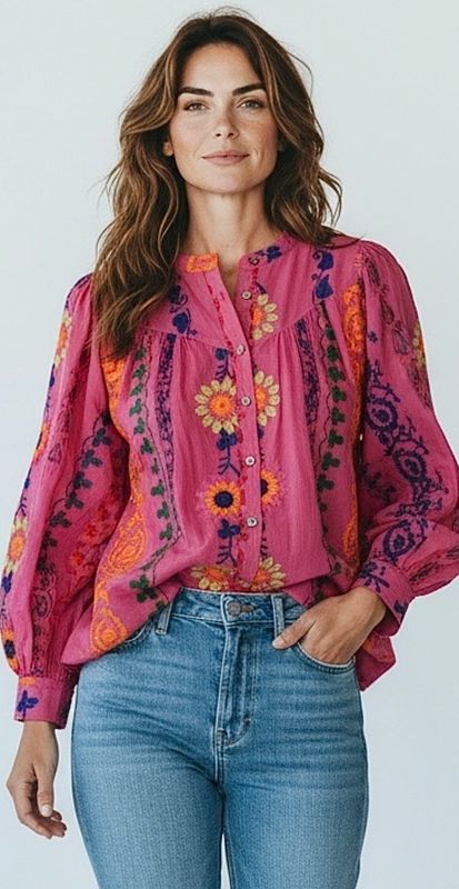Embroidery Blouse Sixty Days