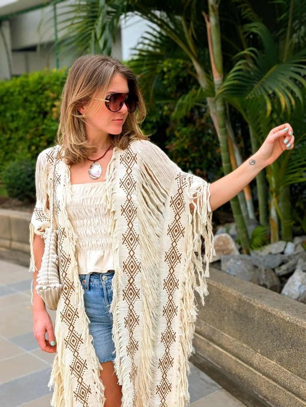Block Print Kimono