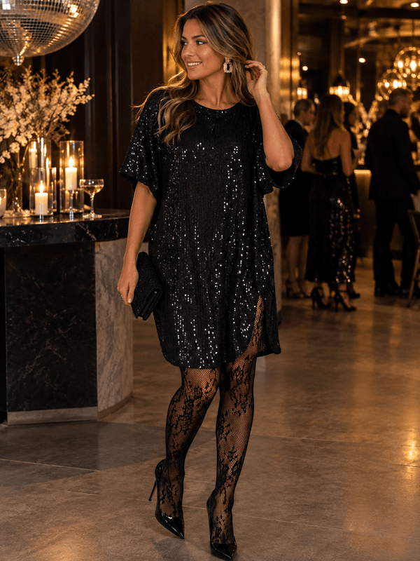 Daisy Sequin Dress