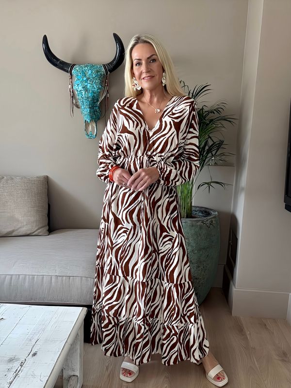 Zebra Butterfly Dress