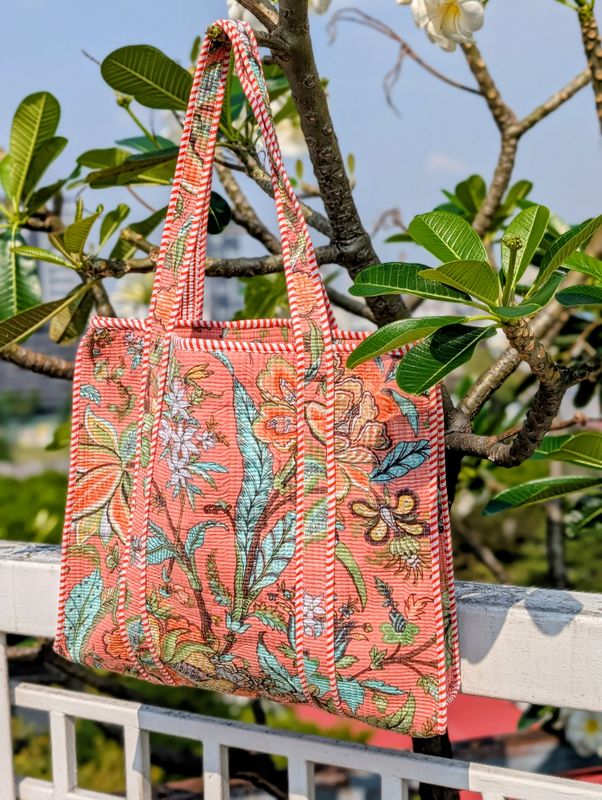 Peach Summer Bag