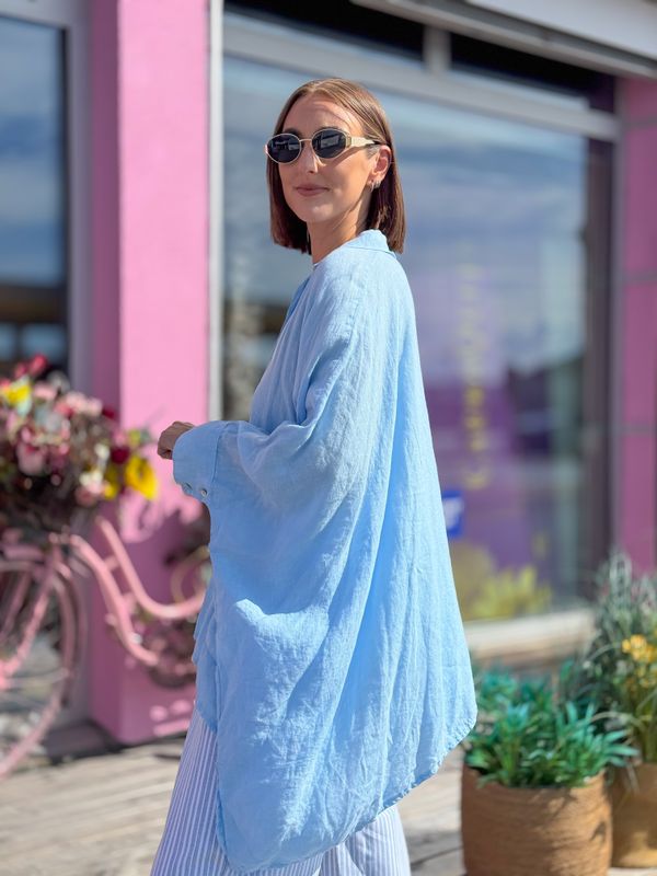 Lara Linen Blouse