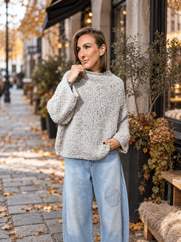 Stacey Bouclé Sweater