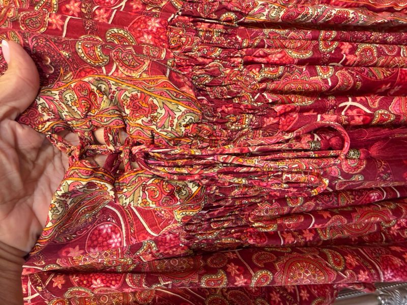 Poppy Paisley Maxi Dress