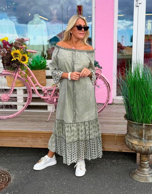 April Stone Washed Dress