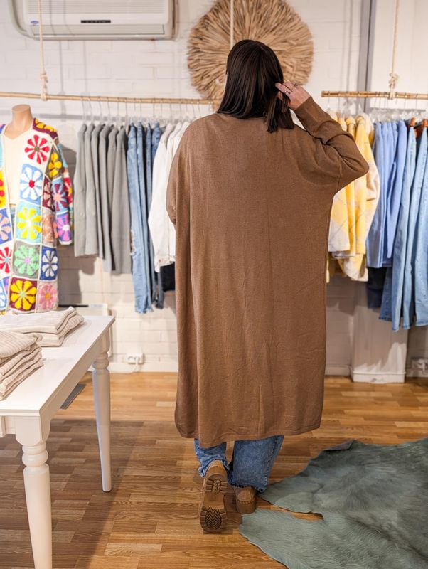 Long Viscose Cardigan
