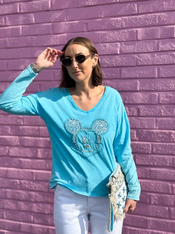 Mickey Washed sweater