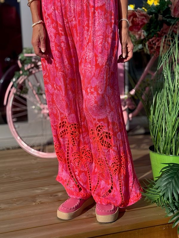 Sahara Jumpsuit Rose Piti Cuiti