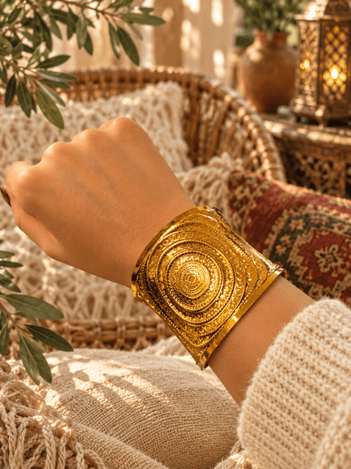 Hovedbilde Big Golden Bracelet
