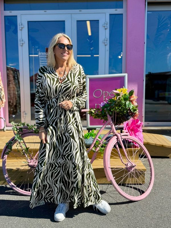 Zebra Butterfly Dress