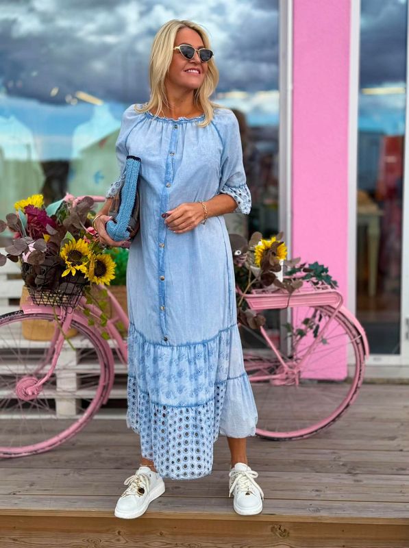 April Stone Washed Dress