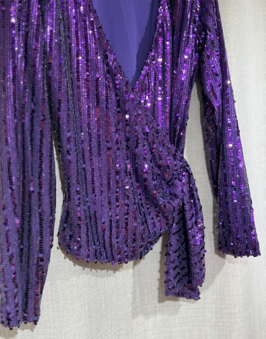 Hovedbilde Sequin Wrap Top