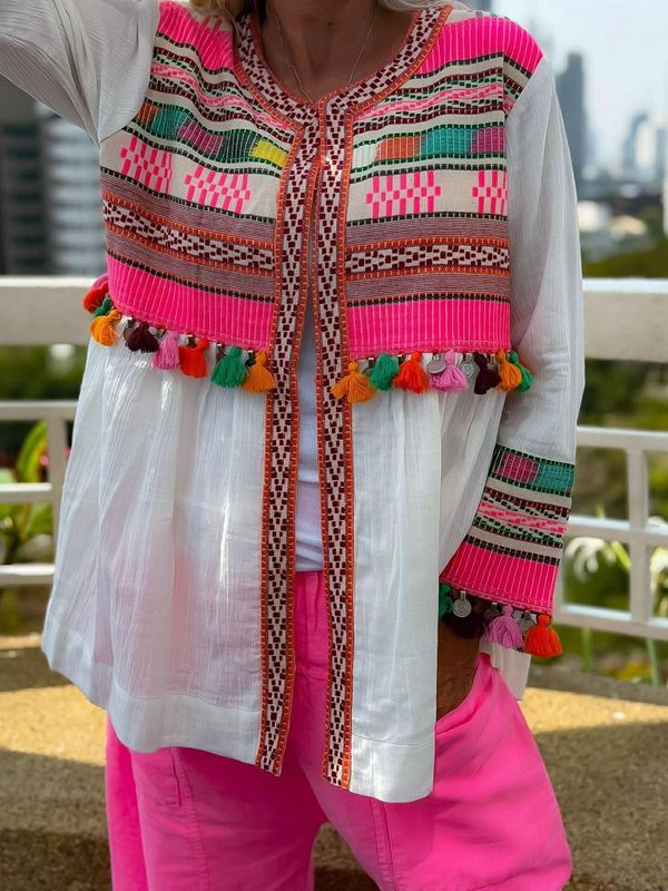 Boho Tassel Blouse Mother Boah