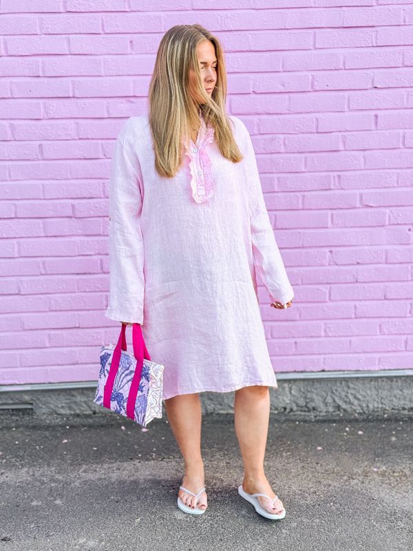 Naomi Linen Dress Love Forever