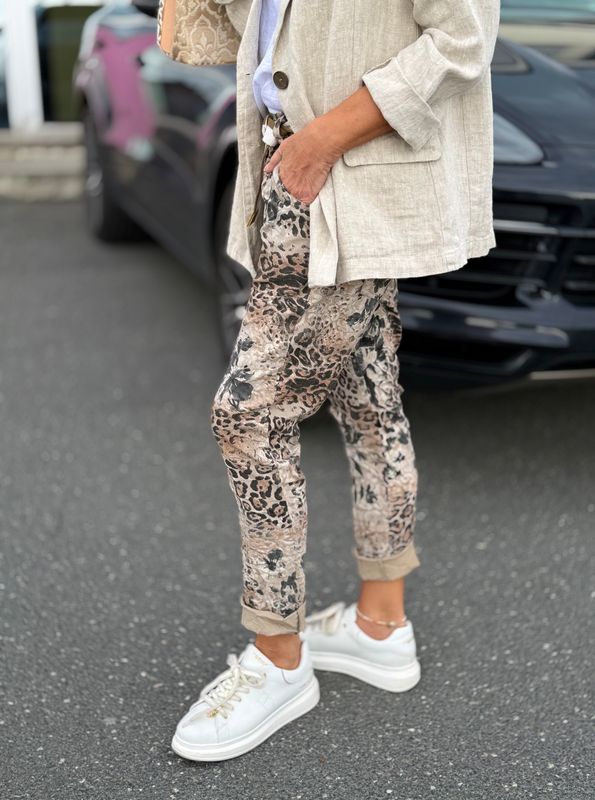 Belted Stretchy Pant