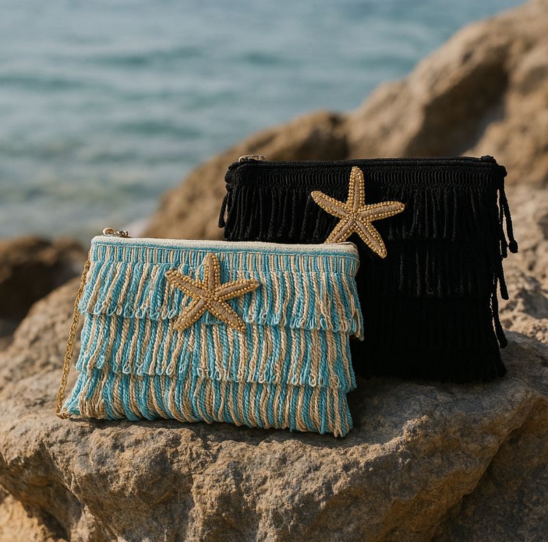 Asterias Blue Clutch Sorena