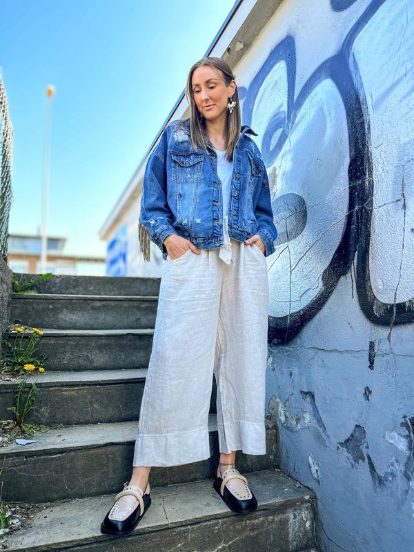 My Style Linen Pant Sixty Days 