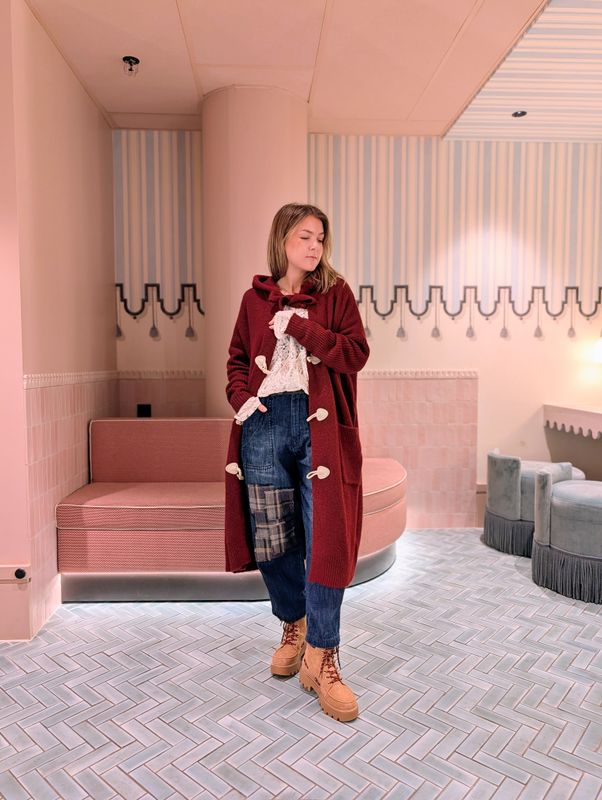 Boah Bordeaux Jacket