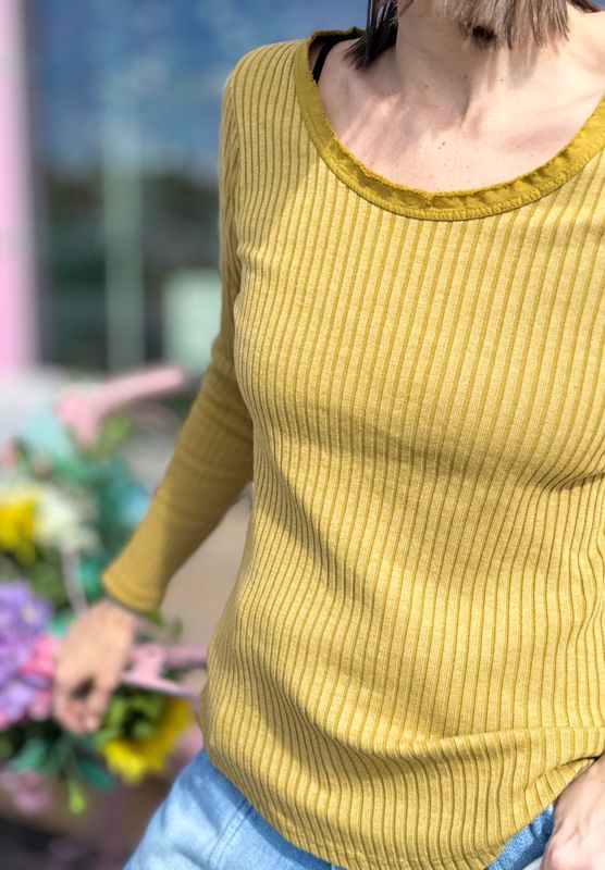Rib Basic Sweater
