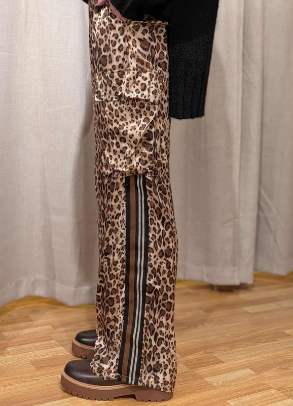 Leo Striped Cargo  Pants