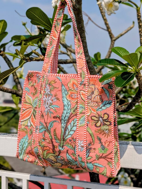 Peach Summer Bag