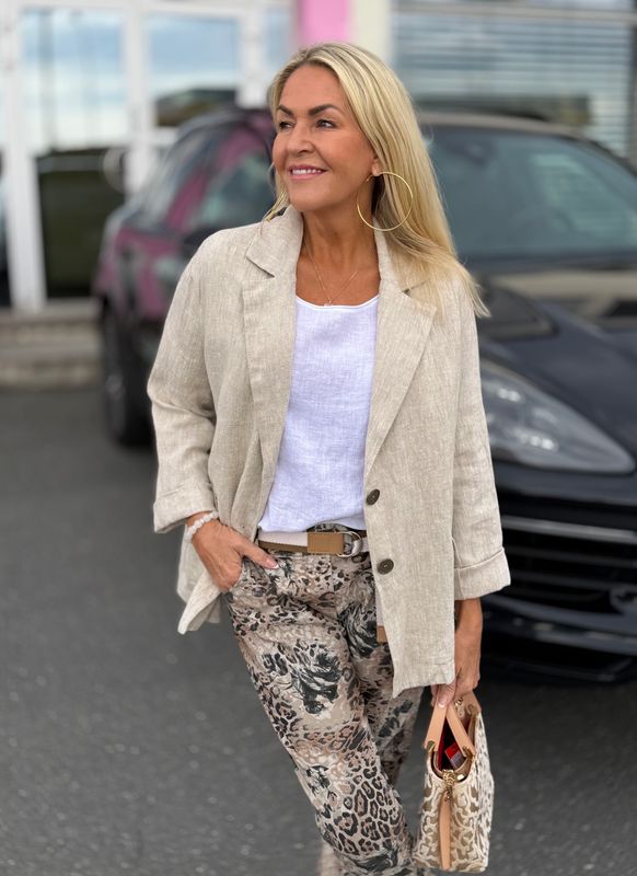 Clifton Linen Blazer