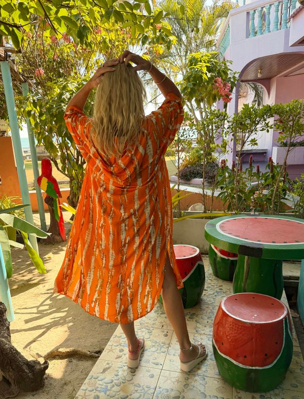 Batik Beach Kimono