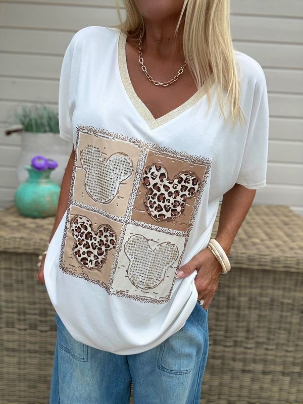 Four Mickey Tee