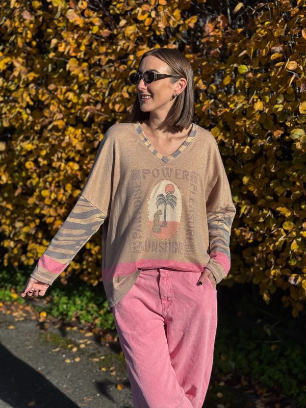 Power Lurex Sweater
