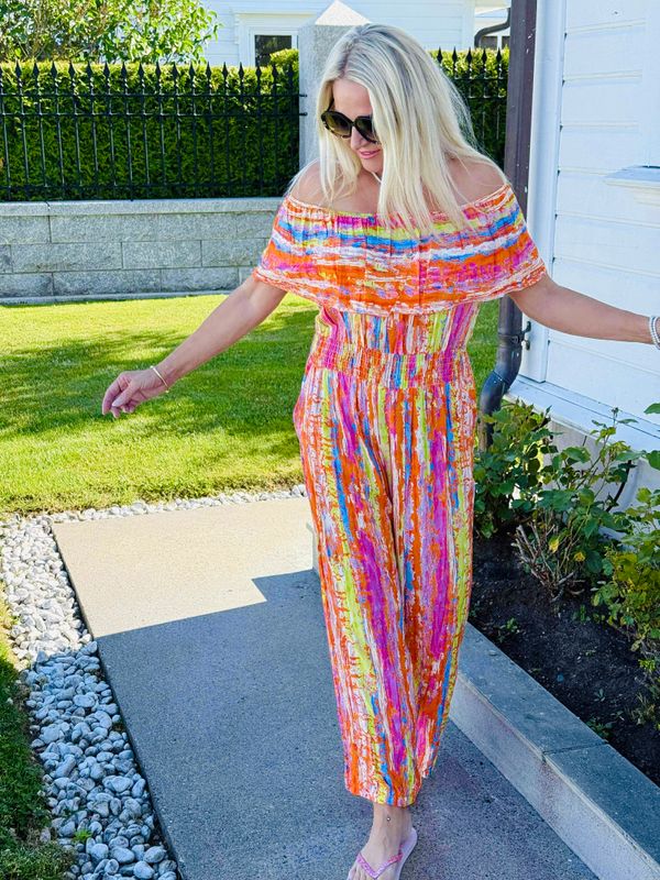 Fresh Print Jumpsuit