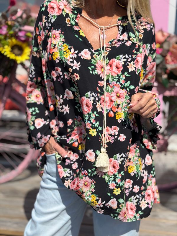 Tyra Flower Blouse