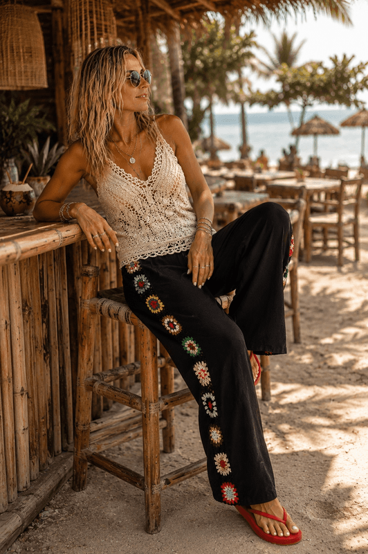 Flowy Crochet Pant