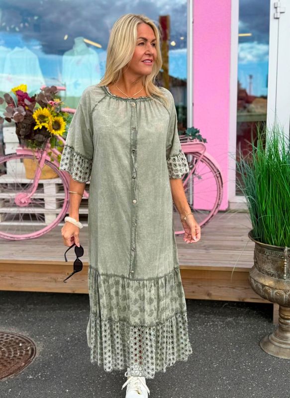 April Stone Washed Dress