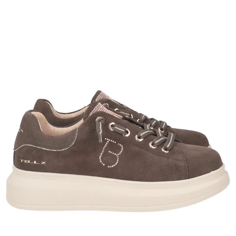 Chic Diamonds Sneaker Tosca Blu