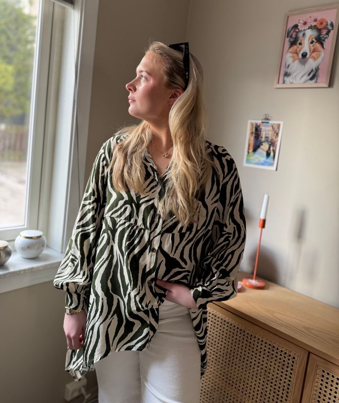 Zebra Long Shirt