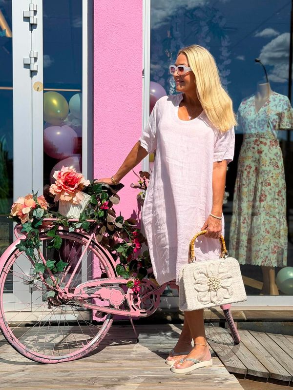 Tina Linen Dress
