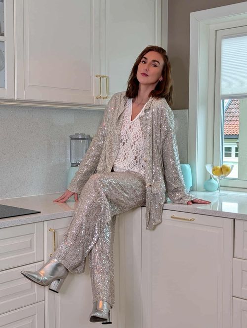 Hovedbilde Sequin Oversize Blazer 