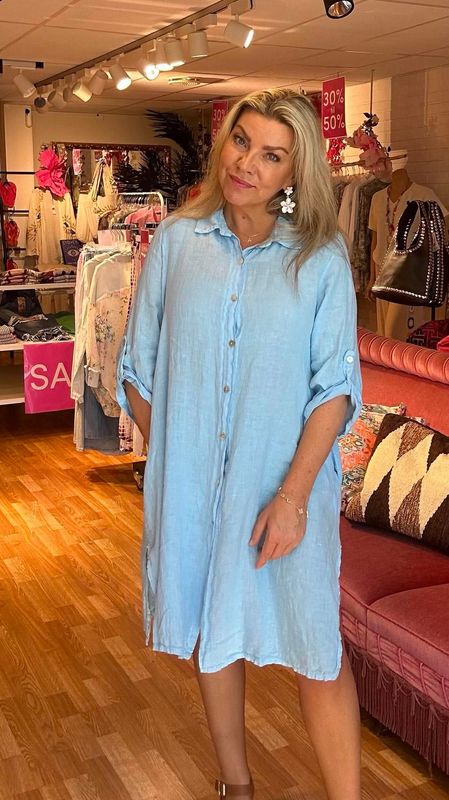 Jenny Linen Shirt/Dress